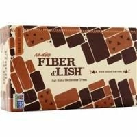 Nugo Nutrition, Fiber d'Elish батончик Шоколадный брауни 16 батончиков
