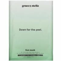 Grace & Stella, Dr. Pedicure, маска-пилинг для ног, оригинальная, 1 пара