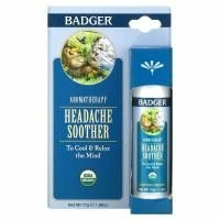 Badger Company, Средство от головной боли, Мята и лаванда, ,60 унции (17 г)