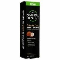 The Natural Dentist, Отбеливающая зубная паста с древесным углем - Cocomint без фтора 5 унций