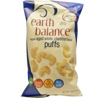 Earth Balance, Веганские хлопья, со вкусом выдержанного белого чеддера, 4 унции (113 г)