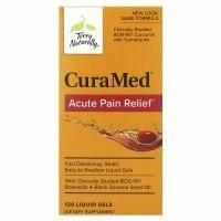 Terry Naturally, CuraMed, средство для снятия боли, 120 жидких гелей