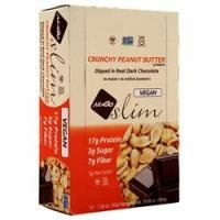 Nugo Nutrition, Тонкий веганский батончик с хрустящим арахисовым маслом 12 батончиков