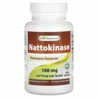Best Naturals, наттокиназа, 100 мг, 90 вегетарианских капсул