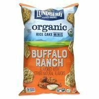 Lundberg, Органический рисовый торт Minis, Buffalo Ranch, 5 унций (142 г)