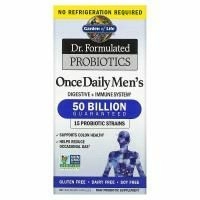 Garden of Life, Dr. Formulated Probiotics, Once Daily для мужчик, 30 вегетарианских капсул