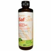 Rebody Safslim, Оригинальная добавка для уменьшения живота, крем с восхитительным лаймовым вкусом, 16 унций (454 г)