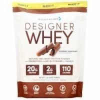 Designer Protein, Designer сыворотка Натуральный 100% сывороточный протеин Изысканный шоколад 2 фунта