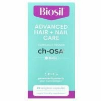 Biosil, улучшенный уход за волосами и ногтями, с биотином, 30 оригинальных капсул