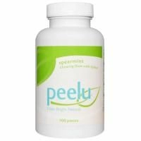 Peelu, Жевательная резинка с ксилитом, садовая мята, 100 штук