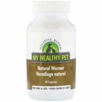 Holistic Blend, My Healthy Pet, Natural Wormer, For Dogs & Cats, 30 Capsules