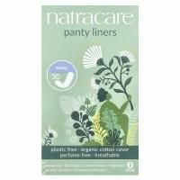 Natracare, Ежедневные прокладки, органический хлопок, мини, 30 прокладок