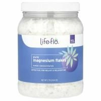 Life-flo, Хлопья чистого магния, хлормагниевый рассол, 2.75 фунтов (44 унции)