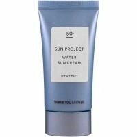 Thank You Farmer, Sun Project, Водостойкий солнцезащитный крем, солнцезащитный фактор SPF 50+, 50 мл (1,75 унций)