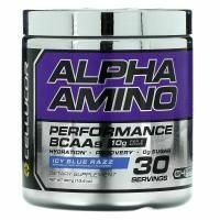 Cellucor, Alpha Amino, аминокислоты с разветвлённой цепью для производительности, льдисто-голубой, 13,4 унц. (381 г)