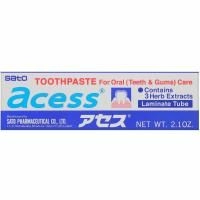 Sato, Acess, зубная паста для ухода за ротовой полостью, 60 г