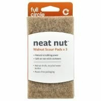 Full Circle, Neat Nut, очищающие губки со скорлупой грецкого ореха, 3 шт.