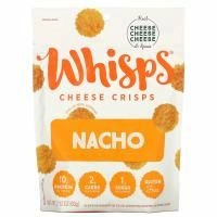 Whisps, Nacho Cheese Crisps, 2.12 oz (60 g)