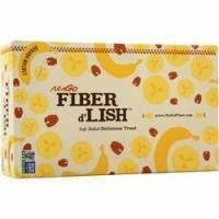 Nugo Nutrition, Fiber d'Elish Батончик Банан Грецкий орех 16 батончиков
