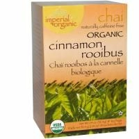 Uncle Lee's Tea,  Императорский органический чай ройбуш и корица, без кофеина, 18 чайных пакетиков, 1,14 унции (32,4 г)