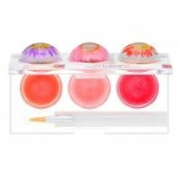 Blossom, Блеск для губ Triple Duo, коллекция «Сочный поцелуй», 6 «цветочных горшочков», 2,8 г в каждом
