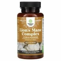 Nature's Craft, ежовик гребенчатый, комплекс, 60 капсул