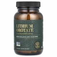 Global Healing, оротат лития, 10 мг, 60 капсул