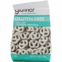 Glutino, Крендели с йогуртом, без глютена, 5,5 унции (156 г)