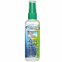 Naturally Fresh, Спрей для ног, Дезодорант Кристалл, 4 жидких унций (120 мл)