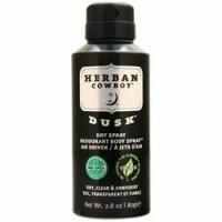 Herban Cowboy, Сухой спрей Дезодорант Спрей для тела Dusk 2,8 унции