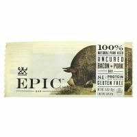 Epic Bar, Незасоленный бекон со свининой, 43 г (1,5 унции)
