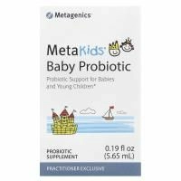 Metagenics, MetaKids®, детский пробиотик, 5,65 мл (0,19 жидк. Унции)