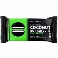 Eating Evolved, Темный шоколад, Рожки с кокосовым маслом, Мятный крем, Два рожка, 1,5 унции (42 г)