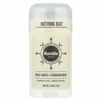 Humble Brands, Дезодорант без алюминия, пало санто и ладан, 70 г (2,5 унции)