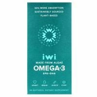 iWi, Омега-3 ЭПК и ДГК, 30 мягких таблеток