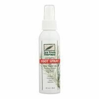 Tea Tree Therapy, Антисептический спрей для ног с маслом чайного дерева 4 жидких унции