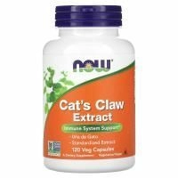 Now Foods, Экстракт кошачьего когтя, 120 растительных капсул