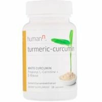 HumanN, Turmeric-Curcumin, экстракт куркуминоидов куркумы, 30 капсул