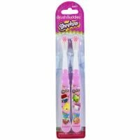 Brush Buddies, Зубная щетка Shopkins, мягкая, 2 шт.
