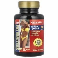 Nature's Plus, Ultra Fat Busters Жиросжигатель 60таблеток