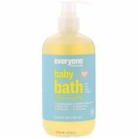 Everyone, Baby Bath, Simply Unscented, 12.75 fl oz (377 ml)