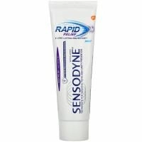 Sensodyne, Фтористая зубная паста «Мгновенный эффект», мята, 96,4 г