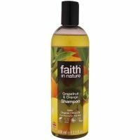 Faith in Nature, Шампунь, для нормальных и жирных волос, грейпфрут и апельсин, 13,5 жидких унций (400 мл)