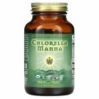 HealthForce Superfoods, Хлорелла манна, 400 веганских таблеток