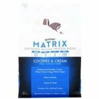 Syntrax, Matrix 5.0 - Белок с замедленным высвобождением Печенье и сливки 5 фунтов