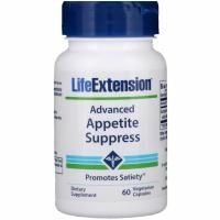 Life Extension, Усовершенствованное натуральное средство подавления аппетита, 60 вегетарианских капсул