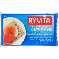 Ryvita, Хрустящие хлебцы из цельнозерновой ржи, хрустящая легкая рожь, 8,8 унций (250 г)