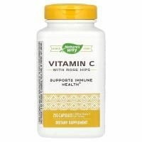 Nature's Way, Витамин C-500 с шиповником, 250 капсул