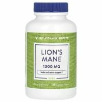 The Vitamin Shoppe, ежовик гребенчатый, 1000 мг, 120 растительных капсул (500 мг в 1 капсуле)