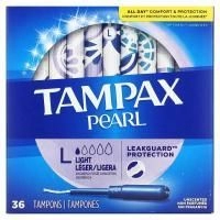 Tampax, Жемчужный, легкий, без запаха`` 36 тампонов